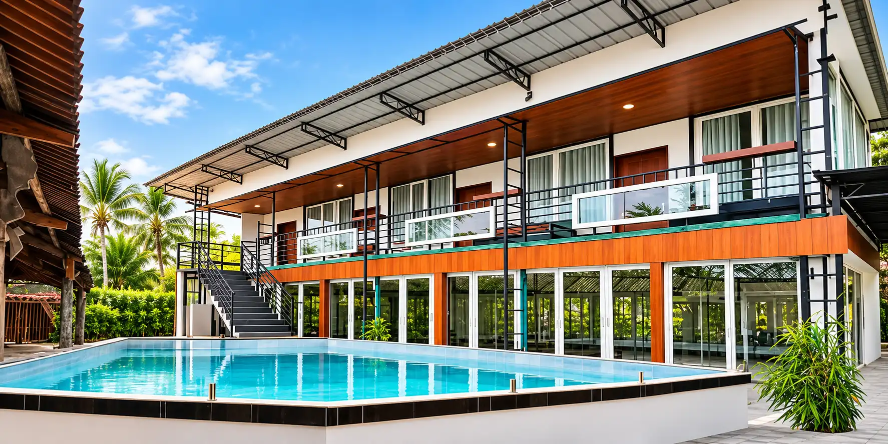 Mia Riaan Lake view Resort -Open Lawn